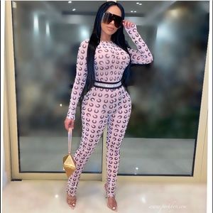 One piece Mesh jumpsuit